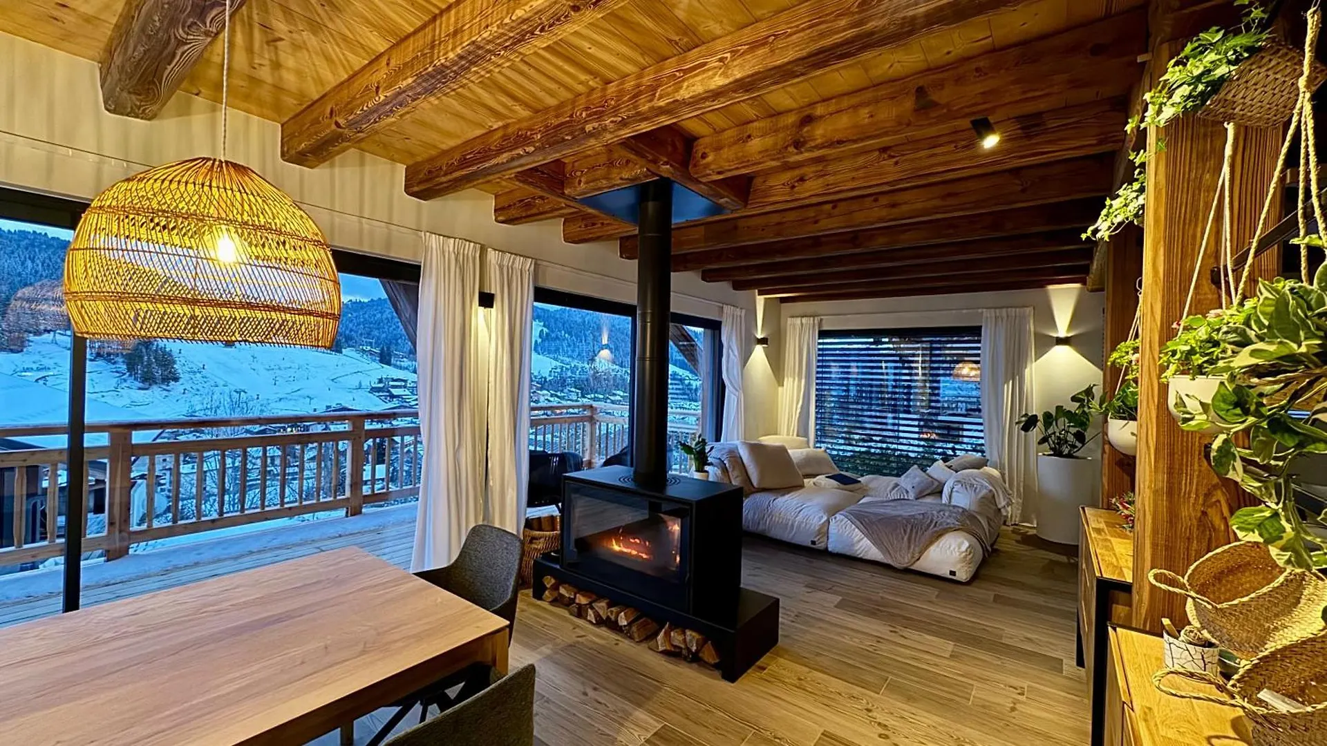 Nouveau ! Chalet Casa Di Piu - Les Gets - Vue Exceptionnelle - 10 Personnes - Bain Nordique