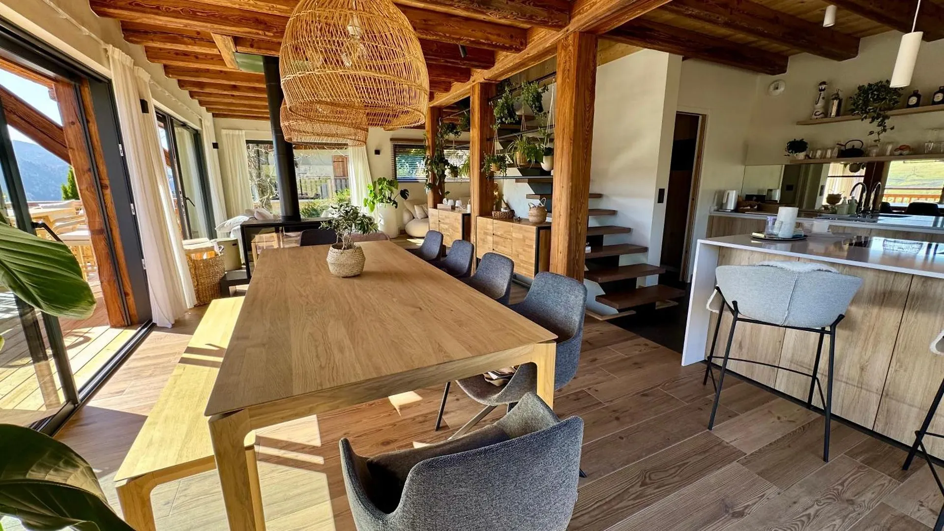 Nouveau ! Chalet Casa Di Piu - Les Gets - Vue Exceptionnelle - 10 Personnes - Bain Nordique