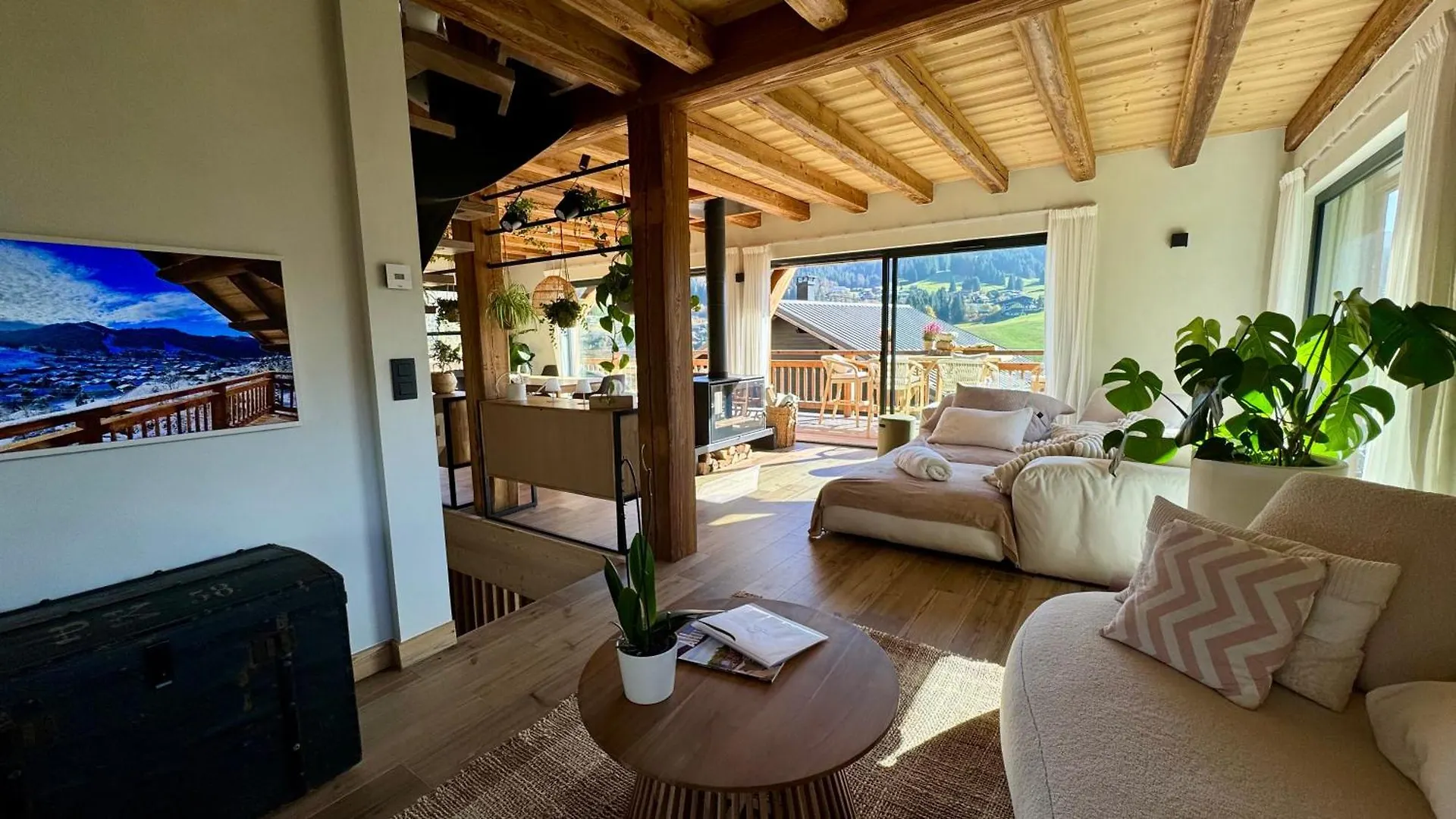 Nouveau ! Chalet Casa Di Piu - Les Gets - Vue Exceptionnelle - 10 Personnes - Bain Nordique